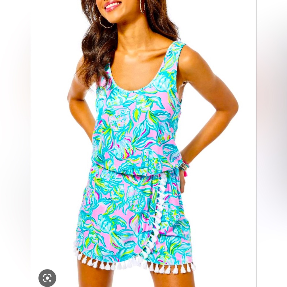 Lilly Pulitzer Jarrett Romper size Small NWT